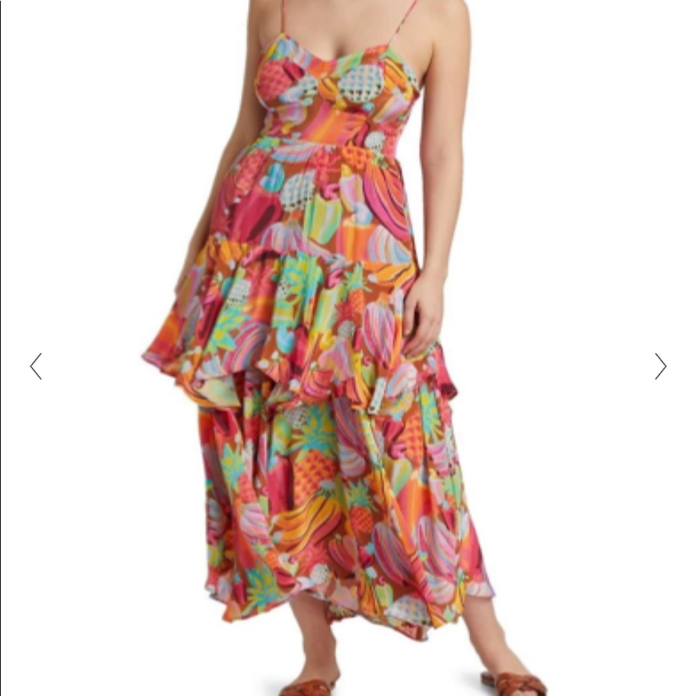 Farm Rio Fruit Salad Maxi Dress